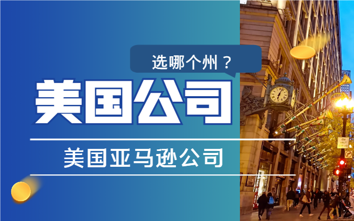 在美國注冊亞馬遜公司：哪個州最優惠？