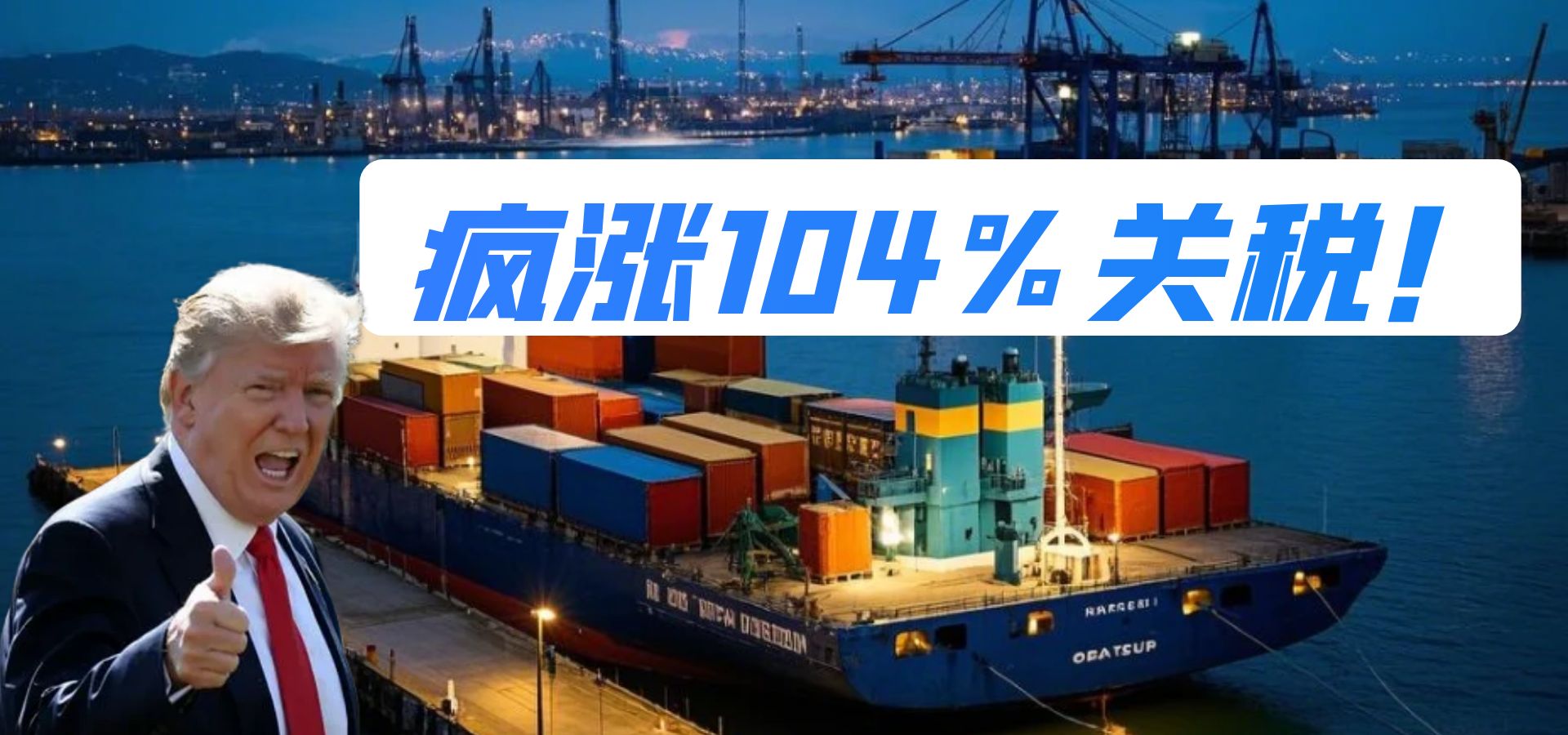 川普瘋了？104%關稅壓頂，跨境電商生死大考